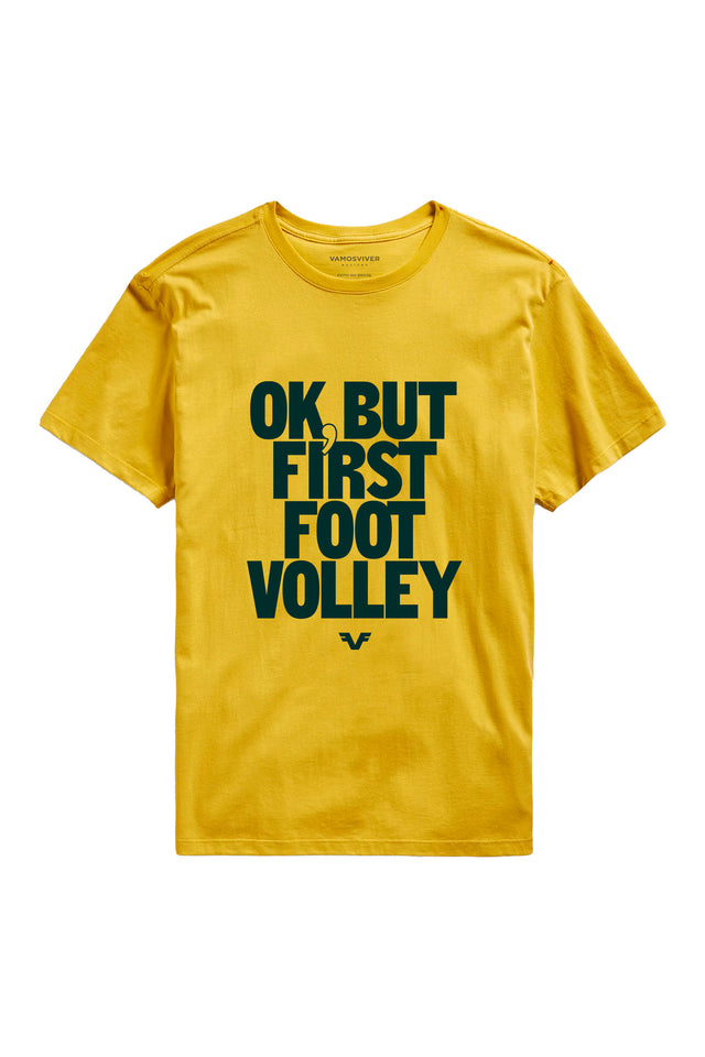 Camiseta Ok, but first Footvolley