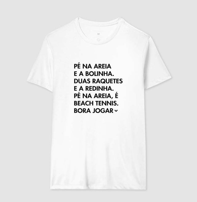Camiseta Pé na Areia - Beach Tennis