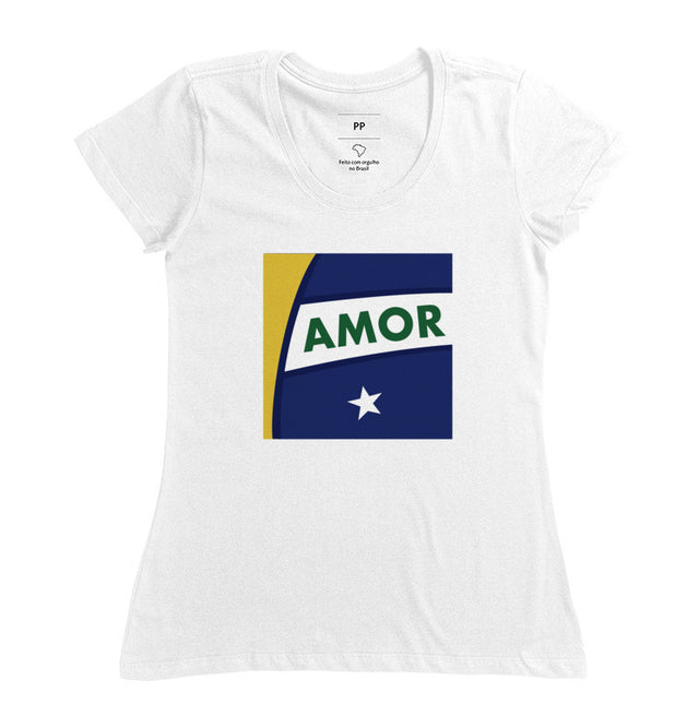 Camiseta Amor Vivendo o Hexa