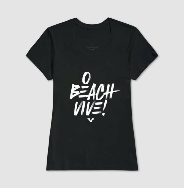 Camiseta O Beach Vive!