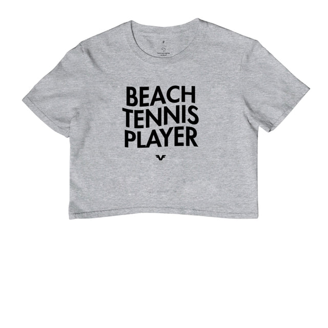 Cropped Beach Tenis Player