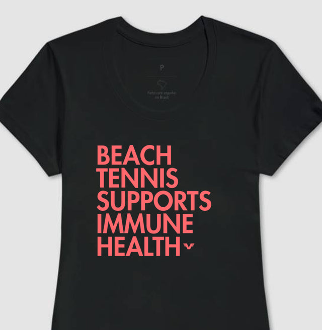 Camiseta Beach Tennis Supports Immune Fealth