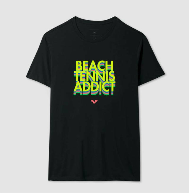 Camiseta Beach Tennis Addicted Colors