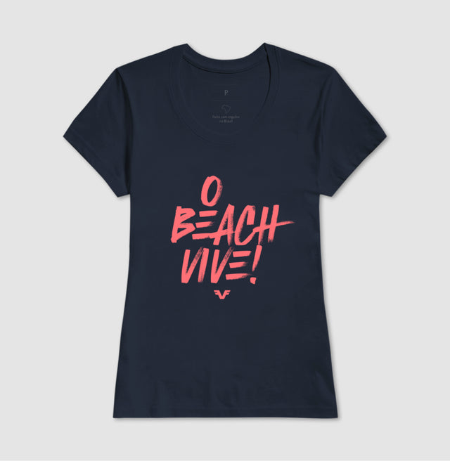 Camiseta O Beach Vive!