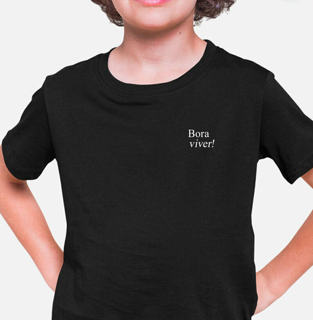 Camiseta KIDS Bora Viver - Vamos Viver