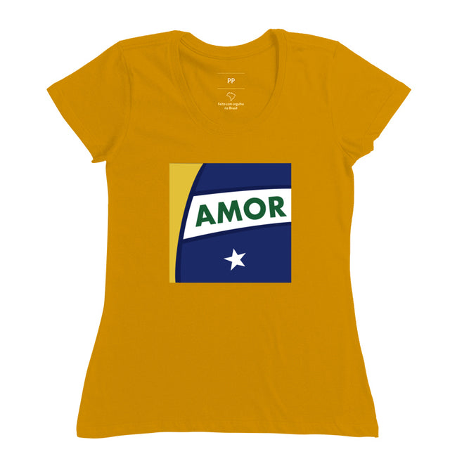 Camiseta Amor Vivendo o Hexa