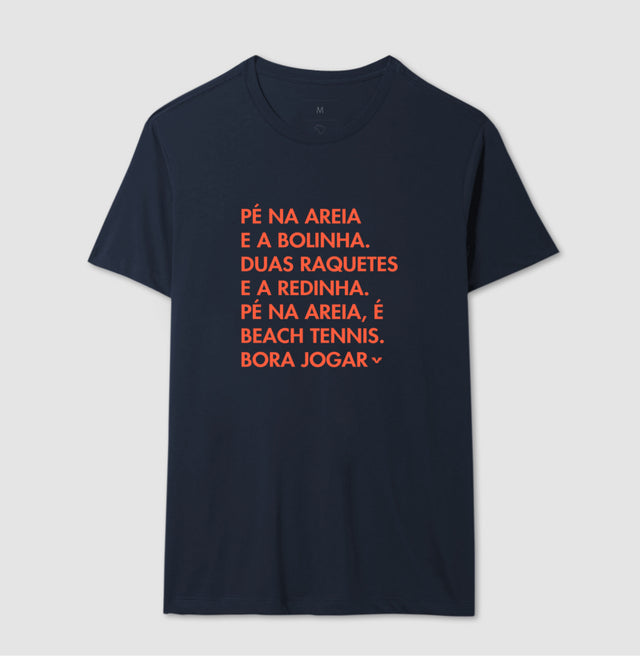 Camiseta Pé na Areia - Beach Tennis
