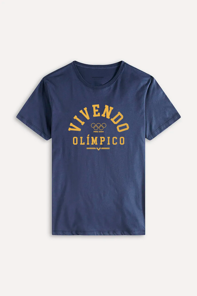 Camiseta Vivendo Olímpico Paris 2024