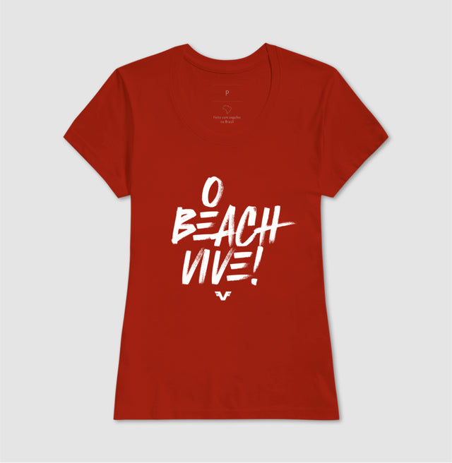 Camiseta O Beach Vive!