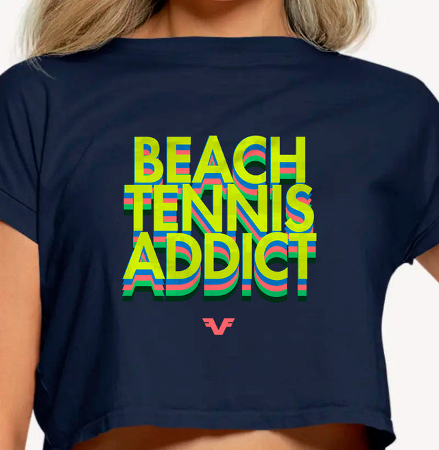 Cropped Beach Tennis Addicted