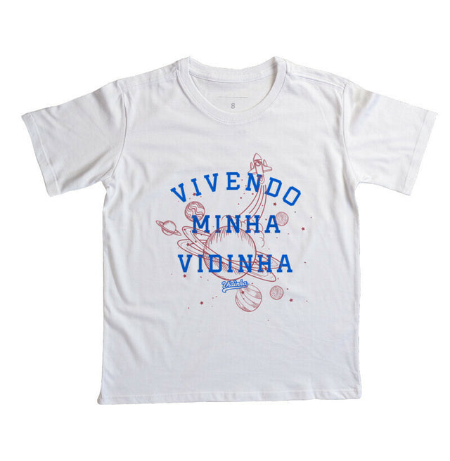 Camiseta KIDS Vivendo Minha Vidinha Rocket