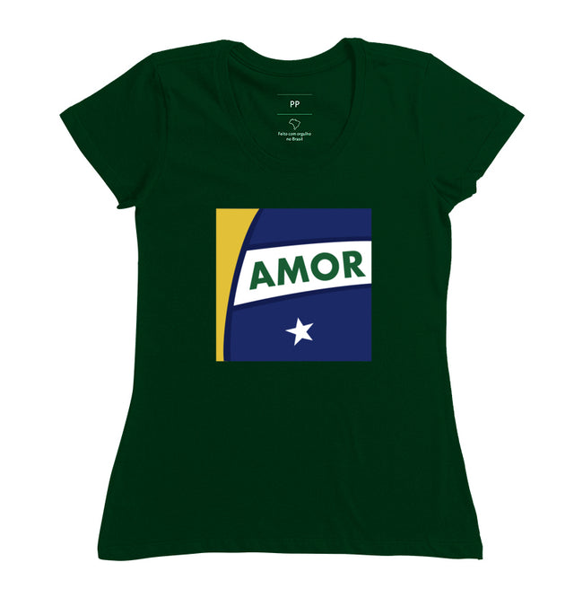 Camiseta Amor Vivendo o Hexa