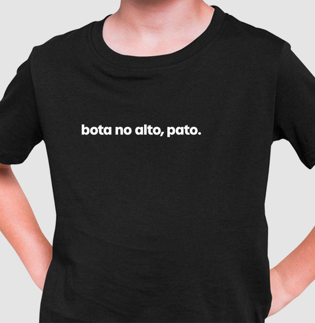 Camiseta KIDS Bota no alto, pato.