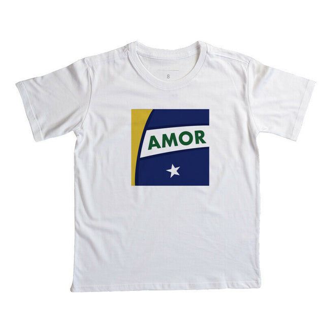 Camiseta KIDS Amor Brasileiro