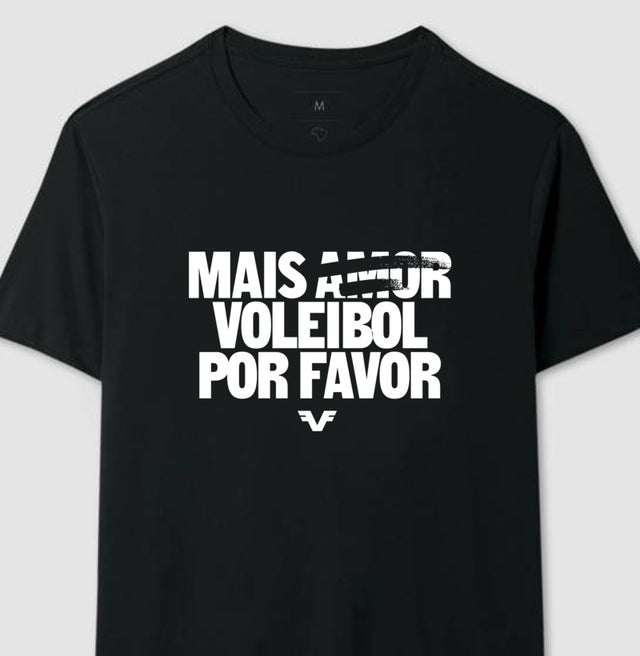 Camiseta Mais Voleibol Por Favor