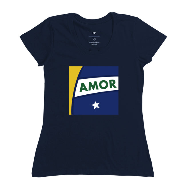 Camiseta Amor Vivendo o Hexa