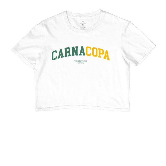 Cropped Carna Copa Cores do Brasil